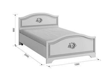 Кровать подростковая Алиса 1,2х2,0 в Петрозаводске - предосмотр 2