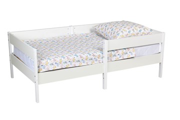 Детская кровать для мальчика Polini kids Simple 3435, белый, серия 3400 в Петрозаводске