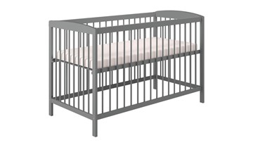Кроватка для новорожденных POLINI Kids Simple 101 Серый в Петрозаводске