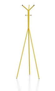 Напольная вешалка Крауз-11, цвет желтый в Петрозаводске