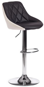 Барный кухонный стул MESSY (mod. KY704C) 47х48х84-105 черный/белый/хром арт.15099 в Петрозаводске
