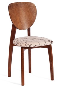 Кухонный стул Diamante, мягкое сидение бук, 42х42х85, коричневый/ткань Крекс Беж арт.14123 в Петрозаводске