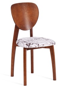 Кухонный стул Diamante, мягкое сидение бук, 42х42х85, коричневый/ткань Крекс Милк арт.14124 в Петрозаводске