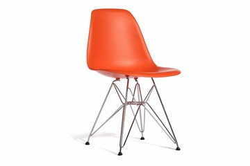 Обеденный стул DSL 110 Chrom (оранжевый) в Петрозаводске