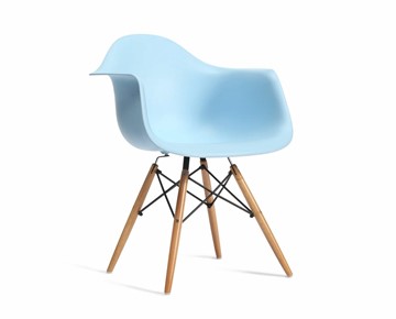 Обеденный стул derstuhl DSL 330 Wood (голубой) в Петрозаводске