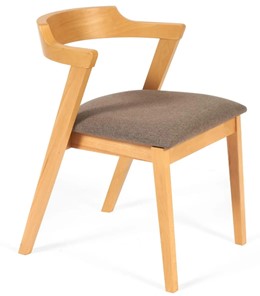 Кухонный стул VERSA (Верса) бук/ткань 54,5x56x74 Натуральный (2 шт) арт.13989 в Петрозаводске
