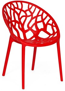 Кресло кухонное BUSH (mod.017) пластик 60*58,5*80 красный, арт.11726 в Петрозаводске