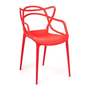 Кухонный стул Cat Chair (mod.028) пластик, 54,5*56*84 красный, арт.14102 в Петрозаводске