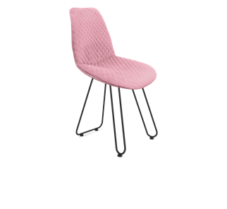 Обеденный стул SHT-ST29-С22 / SHT-S106 (розовый зефир/черный муар) в Петрозаводске