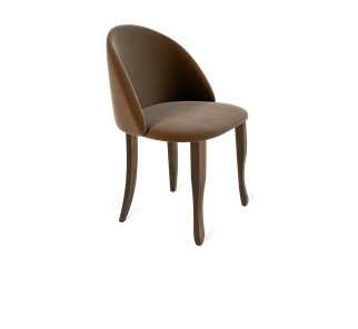 Обеденный стул SHT-ST35 / SHT-S122 (кофейный ликер/темный орех/черный муар) в Петрозаводске