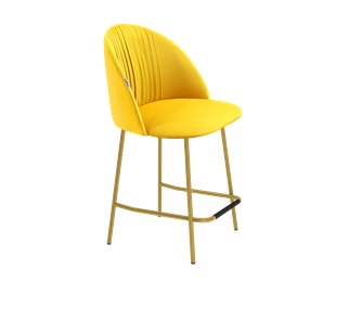 Полубарный стул SHT-ST35-1 / SHT-S29P-1 (имперский жёлтый/золото) в Петрозаводске