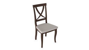 Обеденный стул Лион 2 (Орех темный/тк №110) в Петрозаводске