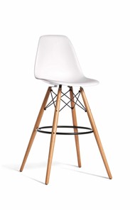 Барный стул derstuhl DSL 110 Wood bar (белый) в Петрозаводске