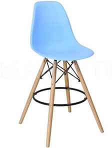 Барный стул derstuhl DSL 110 Wood bar (голубой) в Петрозаводске