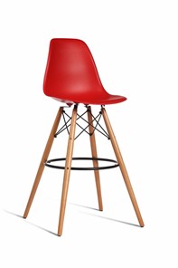 Барный стул DSL 110 Wood bar (красный) в Петрозаводске