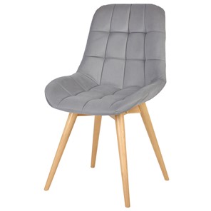 Обеденный стул POLINI Home Verona SD, светло-серый-натуральный в Петрозаводске