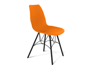Обеденный стул SHT-ST29/S100 (оранжевый ral2003/черный муар) в Петрозаводске