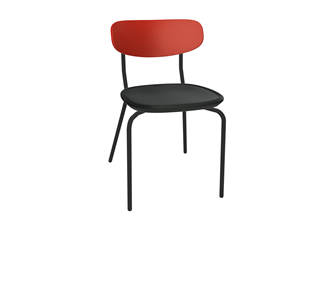 Обеденный стул SHT-ST85-2/SB85-2/S85M (красный/черный/черный муар) в Петрозаводске