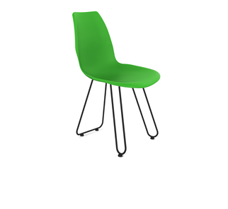 Обеденный стул SHT-ST29/S106 (зеленый ral 6018/черный муар) в Петрозаводске