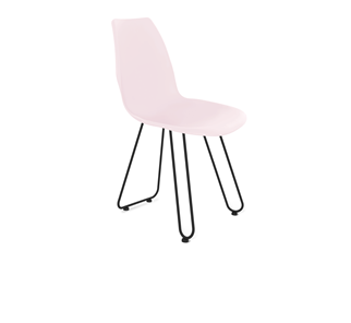 Обеденный стул SHT-ST29/S106 (пастельно-розовый/черный муар) в Петрозаводске