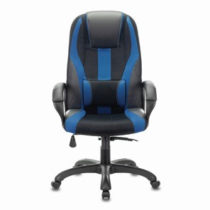 Компьютерное кресло Brabix Premium Rapid GM-102 (экокожа/ткань, черное/синее) 532106 в Петрозаводске