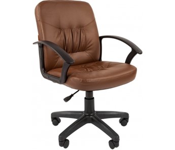 Офисное кресло CHAIRMAN 651 ЭКО коричневое в Петрозаводске - предосмотр