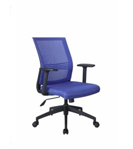Кресло компьютерное Riva Chair 668, Цвет синий в Петрозаводске
