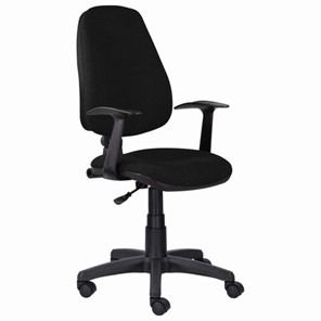 Офисное кресло BRABIX "Comfort MG-321", регулируемая эргономичная спинка, ткань, черное, 532556 в Петрозаводске