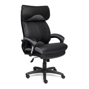 Офисное кресло DUKE кож/зам/ткань, черный/серый, 36-6/12 арт.12904 в Петрозаводске