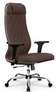 Офисное кресло Мetta L 1m 40M/2D Infinity Easy Clean (MPES) топган, нижняя часть 17833 темно-коричневый в Петрозаводске