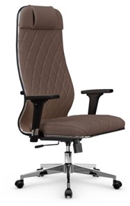 Офисное кресло Мetta L 1m 40M/2D Infinity Easy Clean (MPES) топган, нижняя часть 17834 светло-коричневый в Петрозаводске