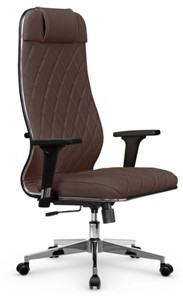 Офисное кресло Мetta L 1m 40M/2D Infinity Easy Clean (MPES) топган, нижняя часть 17834 темно-коричневый в Петрозаводске