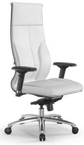 Кресло офисное Мetta L 1m 46/4D Infinity Easy Clean мультиблок, нижняя часть 17838 белый в Петрозаводске