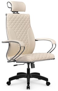 Офисное кресло Metta L 2c 44C/K116 Infinity Easy Clean топган, нижняя часть 17831 молочный в Петрозаводске