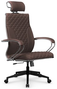 Офисное кресло Metta L 2c 44C/K116 Infinity Easy Clean топган, нижняя часть 17832 темно-коричневый в Петрозаводске