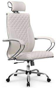 Офисное кресло Metta L 2c 44C/K116 Infinity Easy Clean топган, нижняя часть 17833 белый в Петрозаводске
