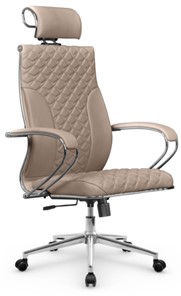 Офисное кресло Metta L 2c 44C/K116 Infinity Easy Clean топган, нижняя часть 17852 темно-бежевый в Петрозаводске