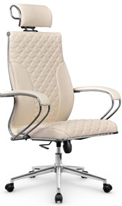 Офисное кресло Metta L 2c 44C/K116 Infinity Easy Clean топган OMS, нижняя часть 17853 молочный в Петрозаводске