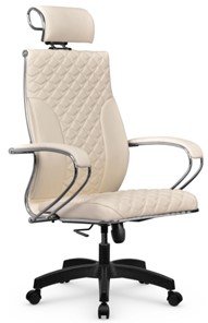 Офисное кресло Metta L 2c 44C/K116 Infinity Easy Clean топган OMS, нижняя часть 17859 молочный в Петрозаводске