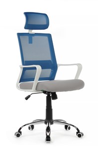 Компьютерное кресло RCH 1029HW, серый/синий в Петрозаводске