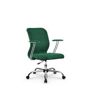 Офисное кресло SU-Mr-4/подл.078/осн.006 зеленый в Петрозаводске