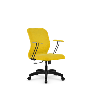 Кресло офисное SU-Mr-4/подл.079/осн.001 желтый в Петрозаводске