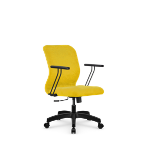Офисное кресло SU-Mr-4/подл.109/осн.001 желтый в Петрозаводске