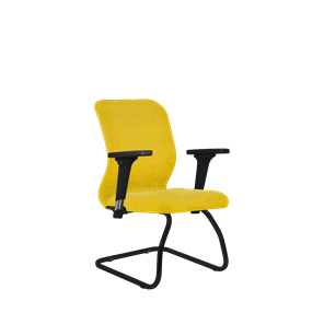 Офисное кресло SU-Mr-4/подл.200/осн.008 желтый в Петрозаводске