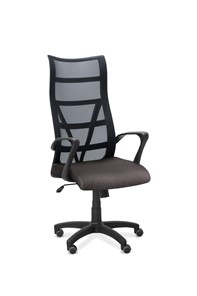 Офисное кресло для персонала Топ, сетка/ткань Bahama / черная/серая в Петрозаводске