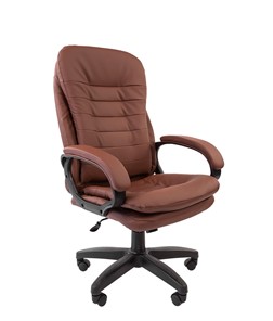 Компьютерное кресло CHAIRMAN 795 LT, экокожа, цвет коричневый в Петрозаводске