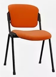 Офисное кресло ERA BLACK оранжевый в Петрозаводске