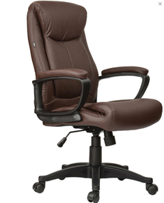 Офисное кресло Brabix BRABIX "Enter EX-511", экокожа, коричневое, 531163 в Петрозаводске