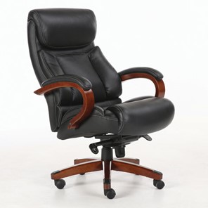 Компьютерное кресло Brabix Premium Infinity EX-707 (дерево, натуральная кожа, черное) 531826 в Петрозаводске