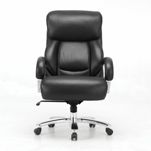 Кресло офисное Brabix Premium Pride HD-100 (натуральная кожа, черное) в Петрозаводске